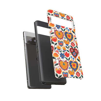 Whimsical Hearts - Phone Case