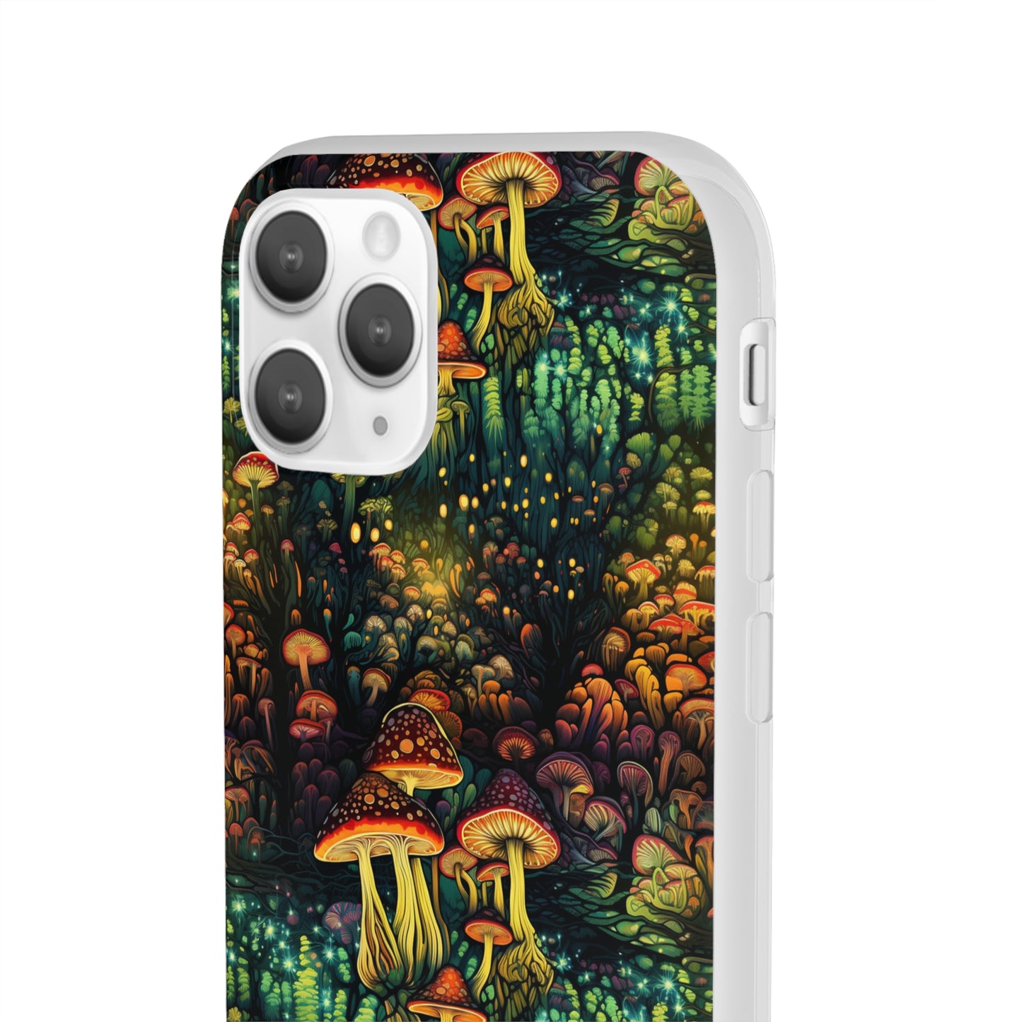 Neon Hallucinations: An Illumulated Autumn Spectacle - Flexible Phone Case