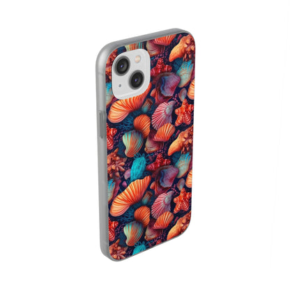 Vibrant Shallow Seascape - Flexible Phone Case Phone Case Pattern Symphony   