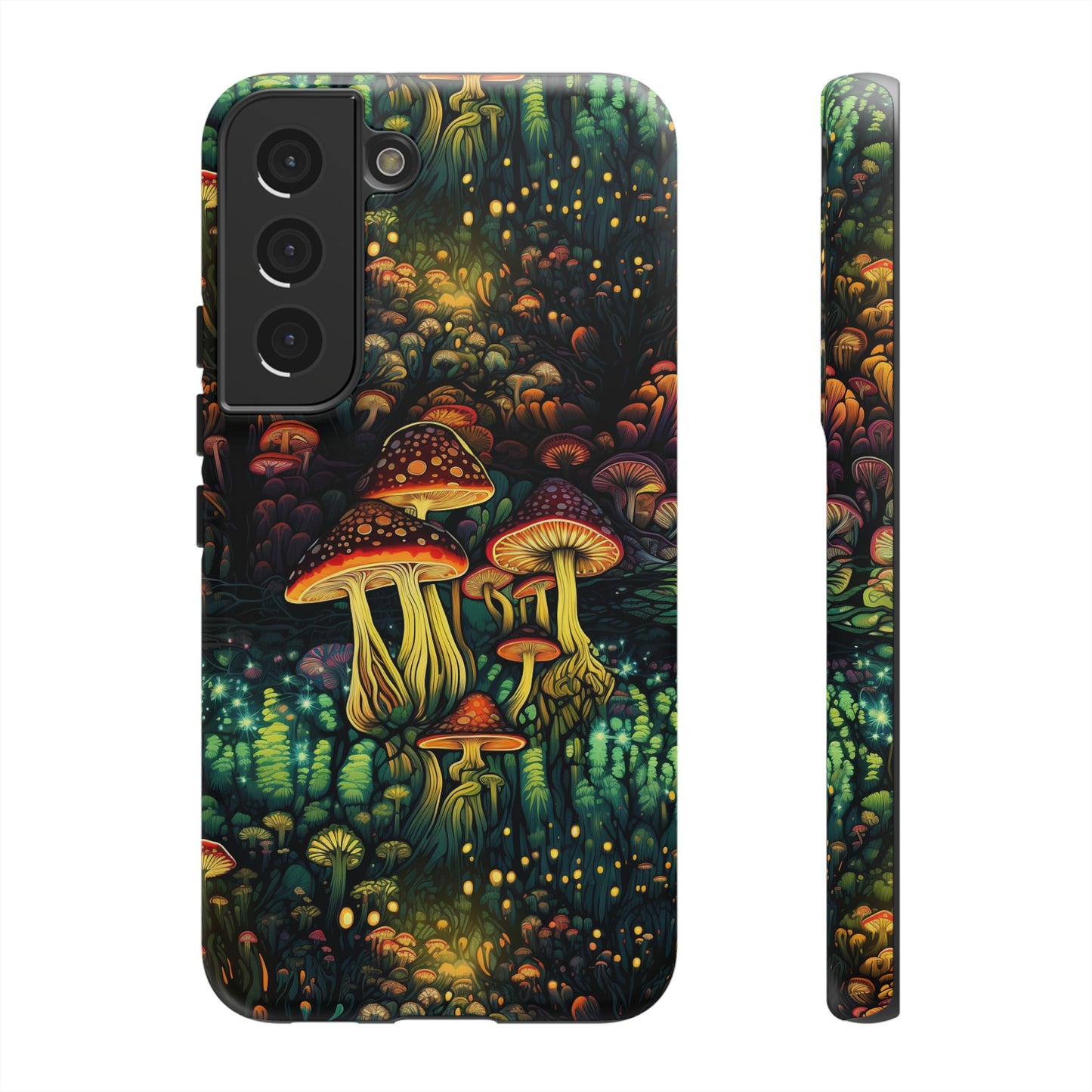 Neon Hallucinations: An Illuminated Autumn Spectacle - Tough Phone Case