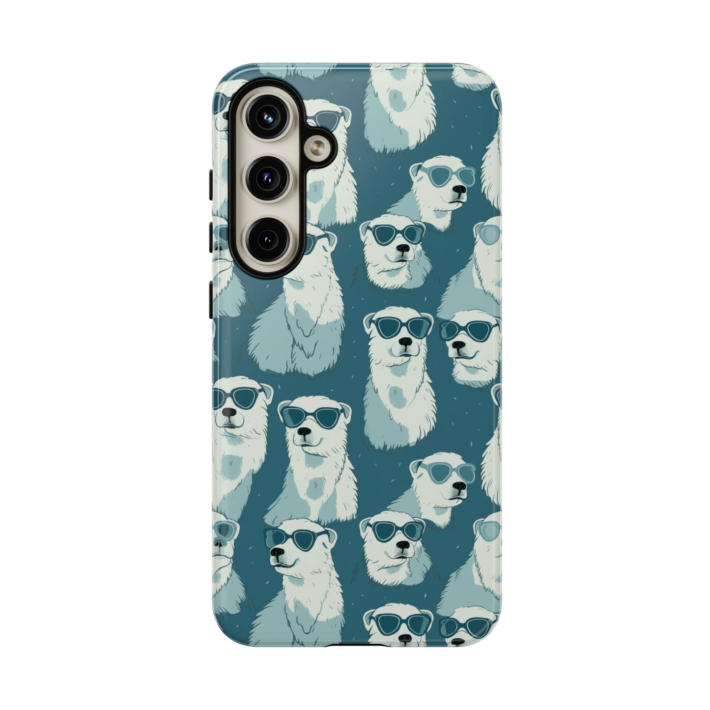 Chillin' Polar Bears Tough Phone Case