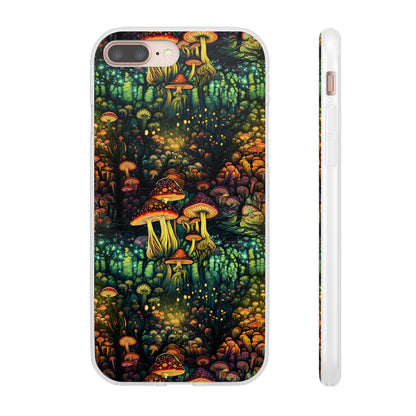 Neon Hallucinations: An Illumulated Autumn Spectacle - Flexible Phone Case