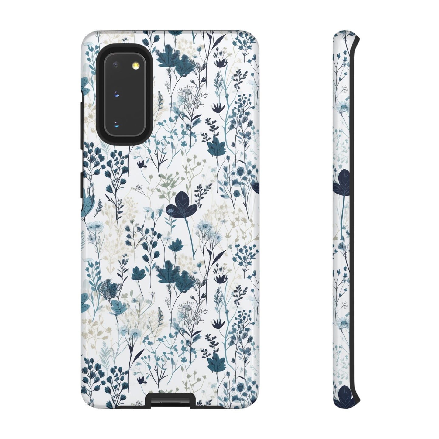 Serene Blue Wildflower - Phone Case