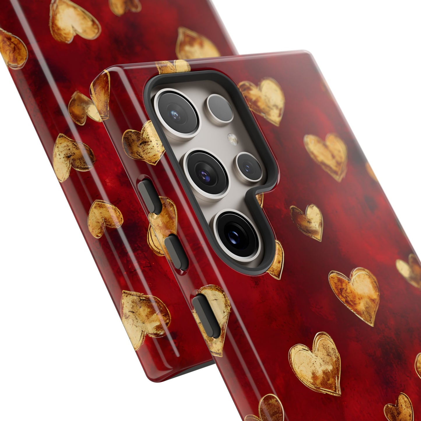 Midas Touch: Gilded Hearts - Phone Case