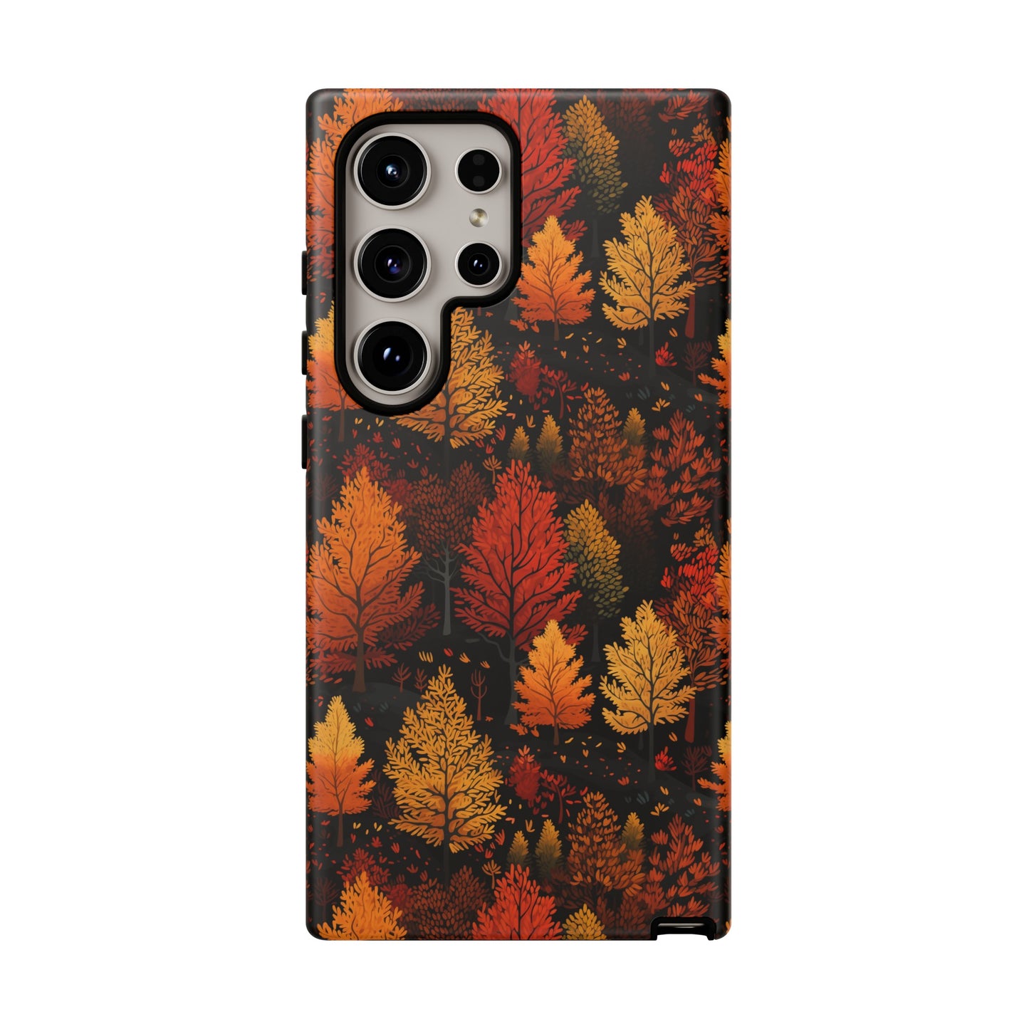 Bronzed Forest: A Chromatic Landscape - Tough Phone Case