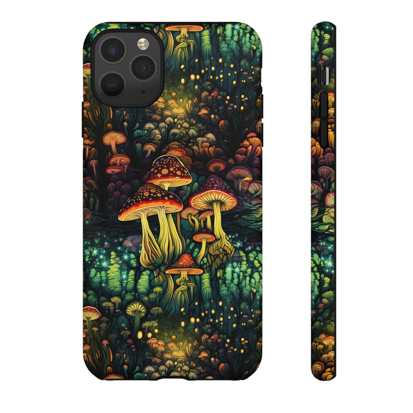 Neon Hallucinations: An Illuminated Autumn Spectacle - Tough Phone Case