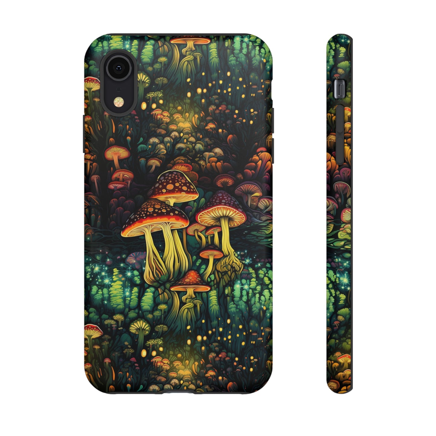 Neon Hallucinations: An Illuminated Autumn Spectacle - Tough Phone Case