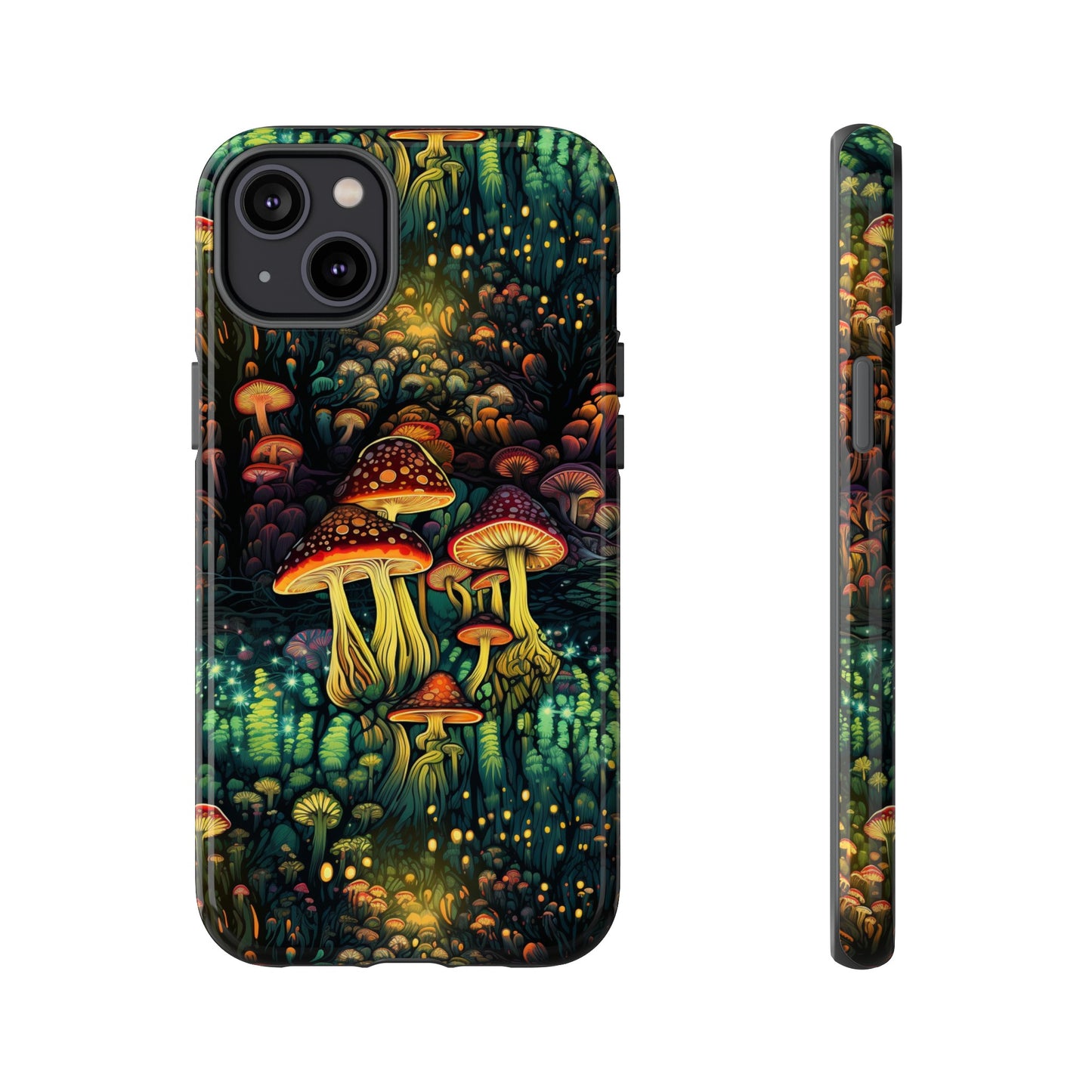 Neon Hallucinations: An Illuminated Autumn Spectacle - Tough Phone Case