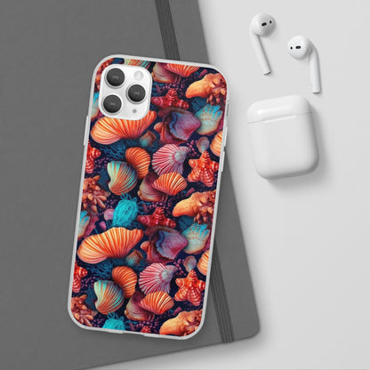 Vibrant Shallow Seascape - Flexible Phone Case Phone Case Pattern Symphony iPhone 11 Pro Max with gift packaging  