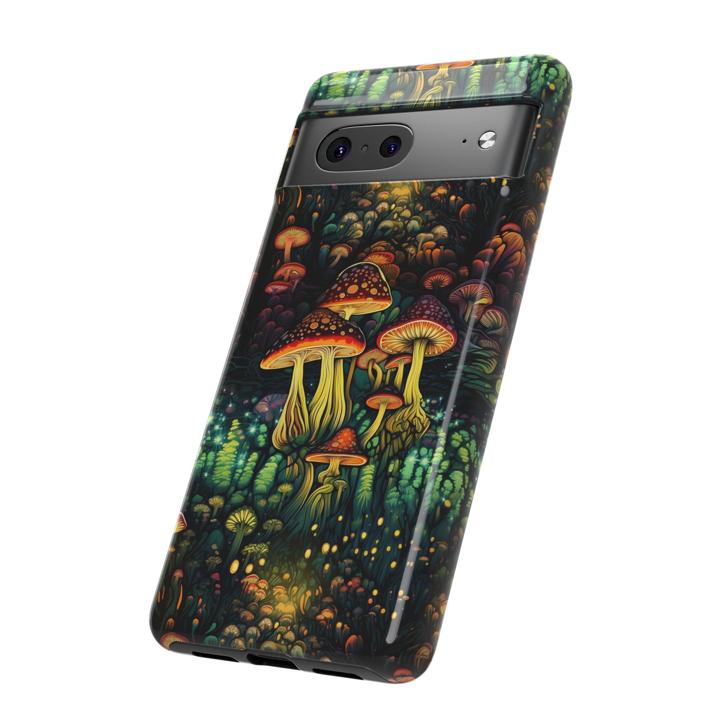 Neon Hallucinations: An Illuminated Autumn Spectacle - Tough Phone Case