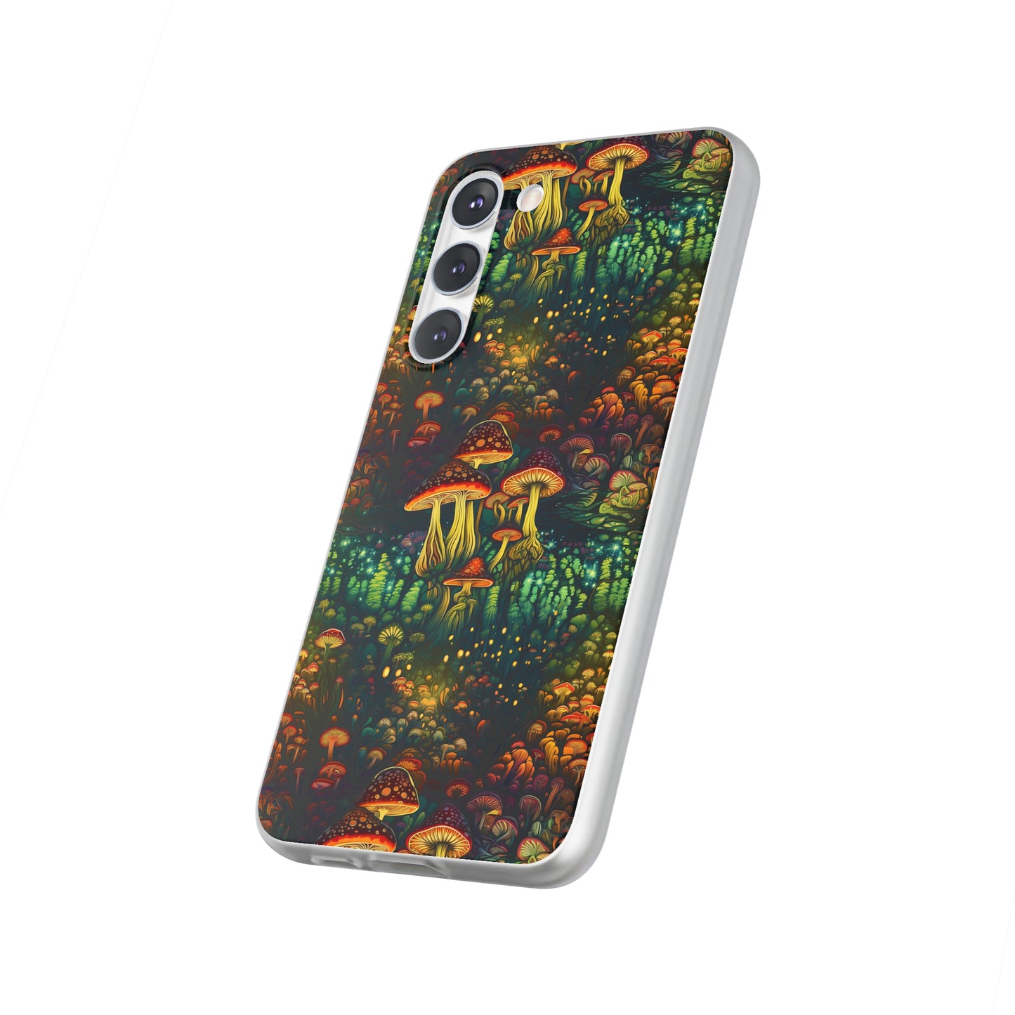 Neon Hallucinations: An Illumulated Autumn Spectacle - Flexible Phone Case