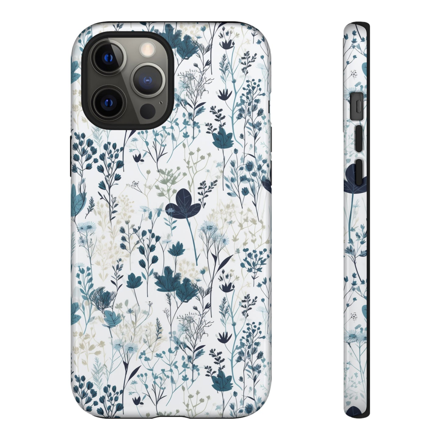 Serene Blue Wildflower - Phone Case