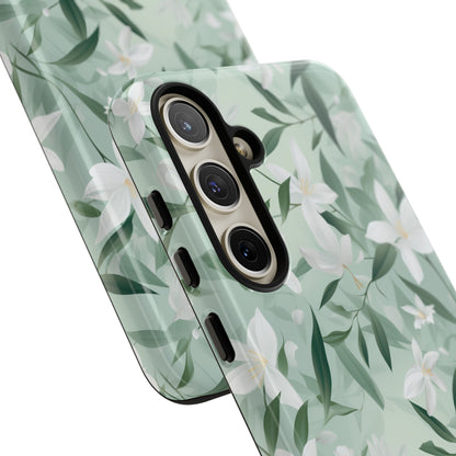 Elegant Snowdrop Blossom - Tough Phone Case