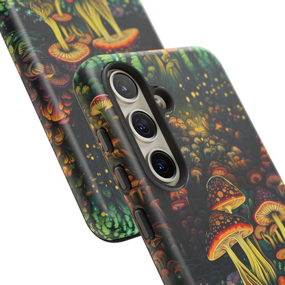 Neon Hallucinations: An Illuminated Autumn Spectacle - Tough Phone Case