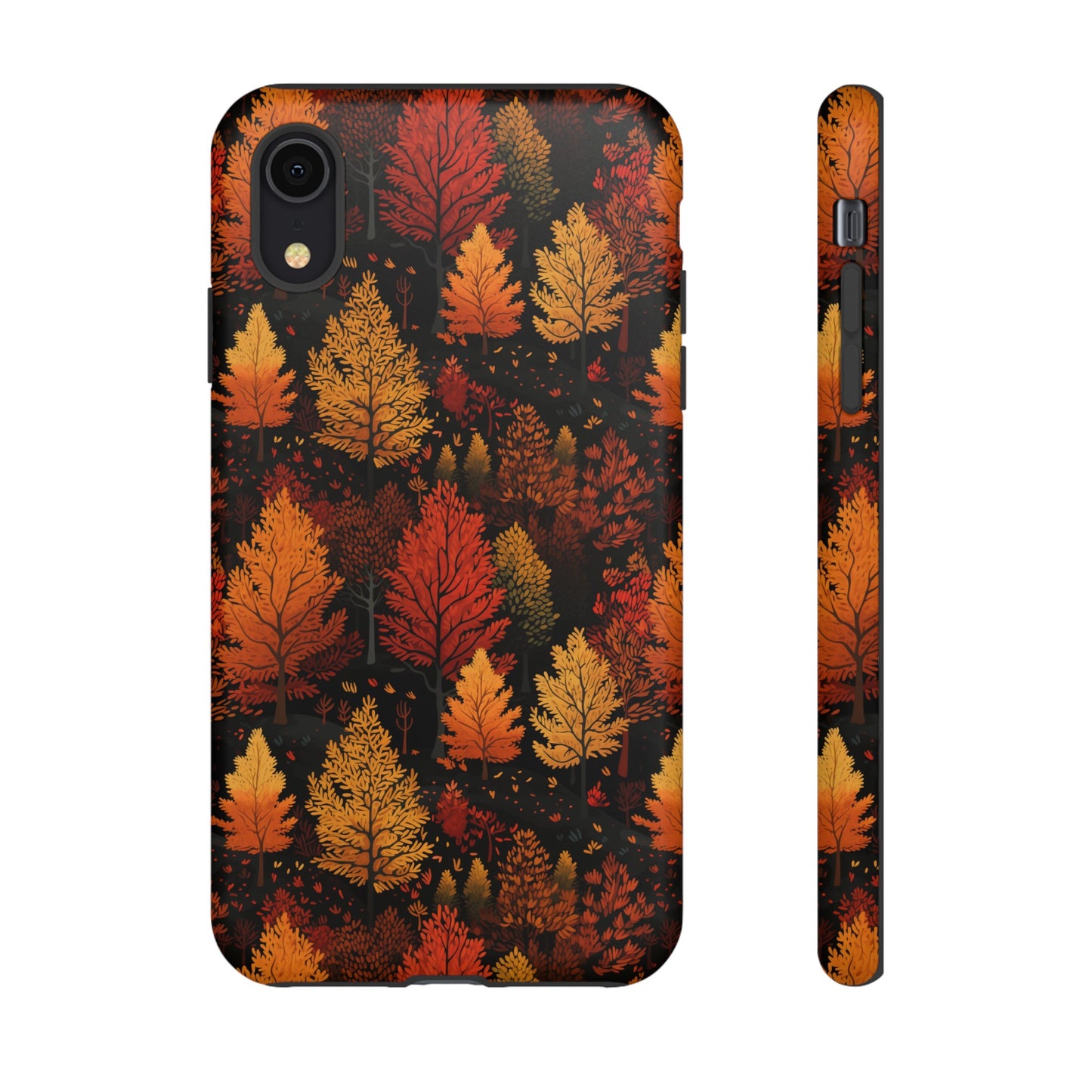 Bronzed Forest: A Chromatic Landscape - Tough Phone Case