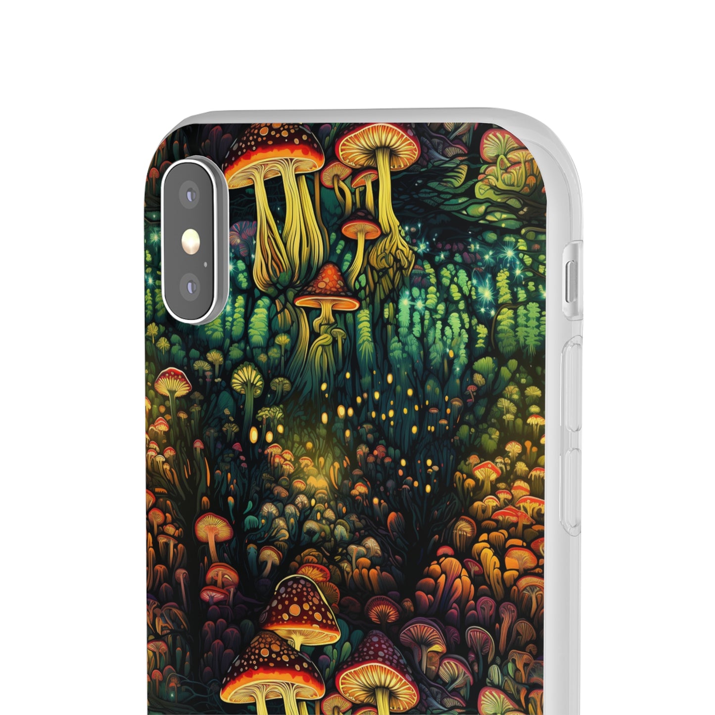 Neon Hallucinations: An Illumulated Autumn Spectacle - Flexible Phone Case