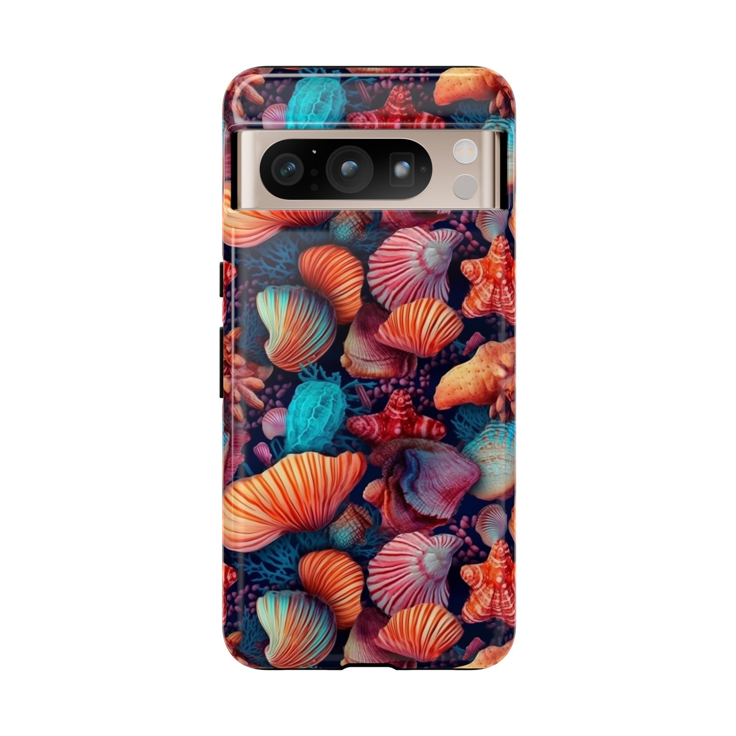 Vibrant Shallow Seascape Tough Phone Case