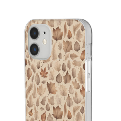 Whispering Leaves - Autumn Harmony Flexible Phone Case