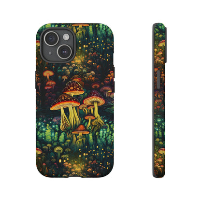 Neon Hallucinations: An Illuminated Autumn Spectacle - Tough Phone Case