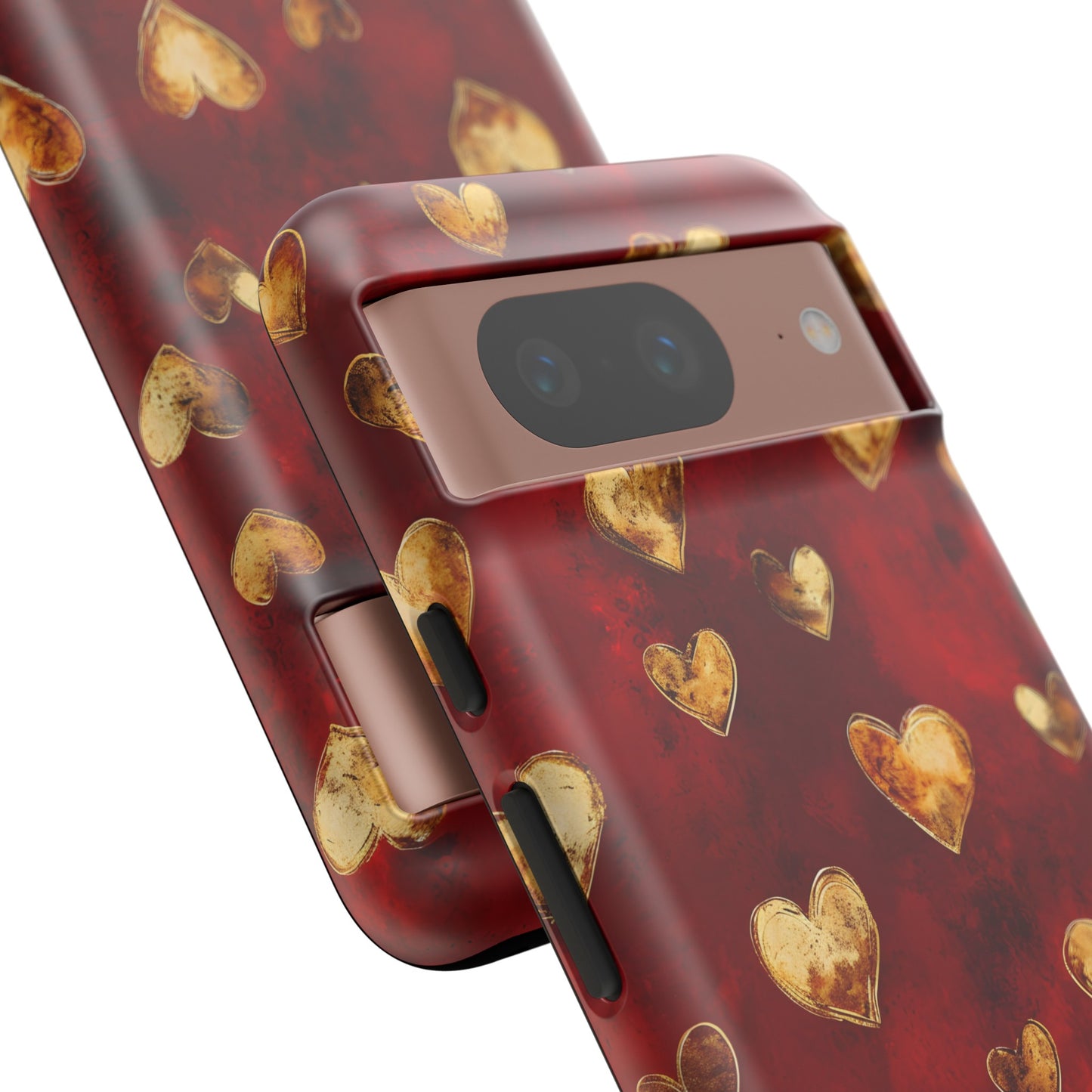 Midas Touch: Gilded Hearts - Phone Case