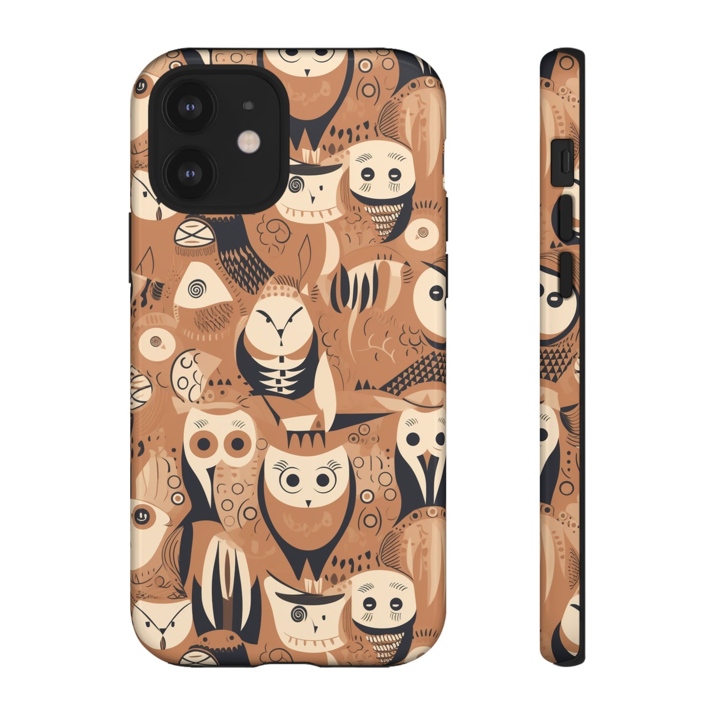 Abstract Owl - Phone Case