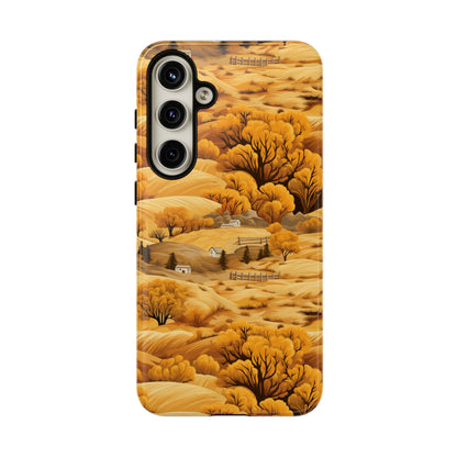 Rural Rhapsody: Early Autumn Farm Tales - Tough Phone Case