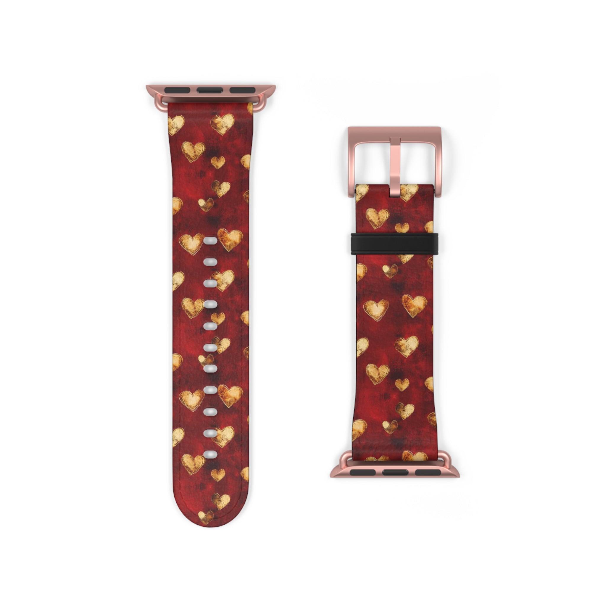 Midas Touch: Gilded Hearts - Apple Watch Strap