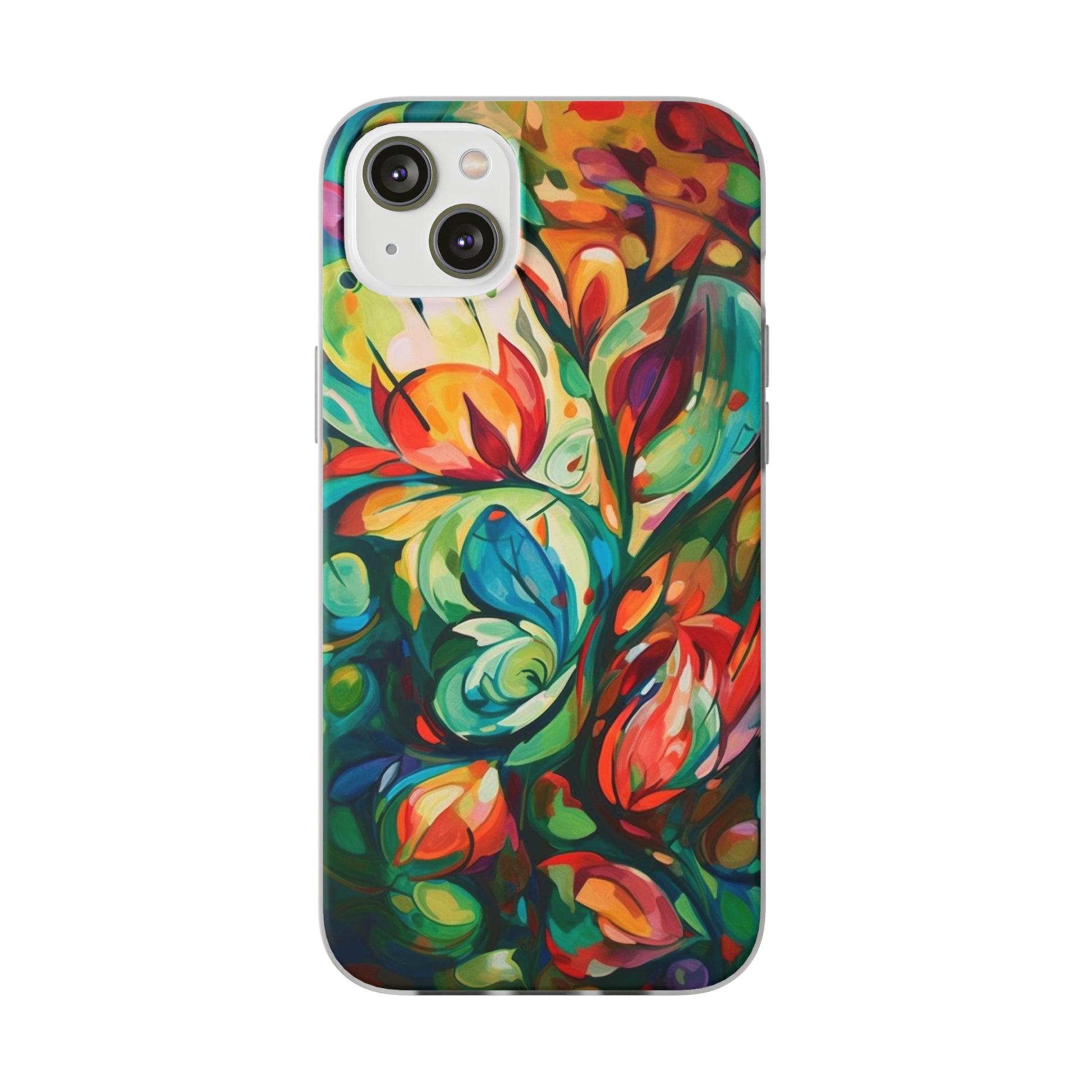 Spring Flourish Phone Case - Artistic Floral Elegance - Spring Collection - Flexi Cases Phone Case Pattern Symphony   