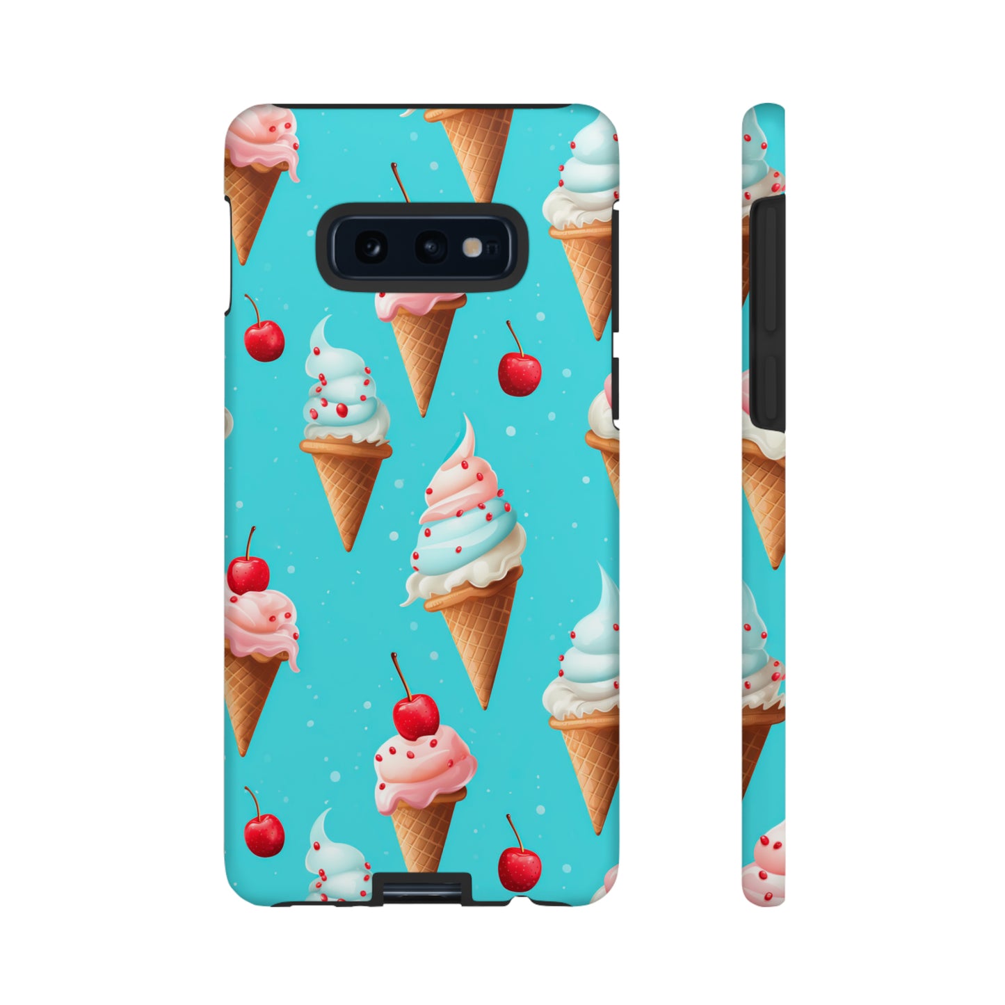 Sundae Funday - Ice Cream Cone Pattern Phone Case - iPhone & Samsung Compatible Phone Case Pattern Symphony   