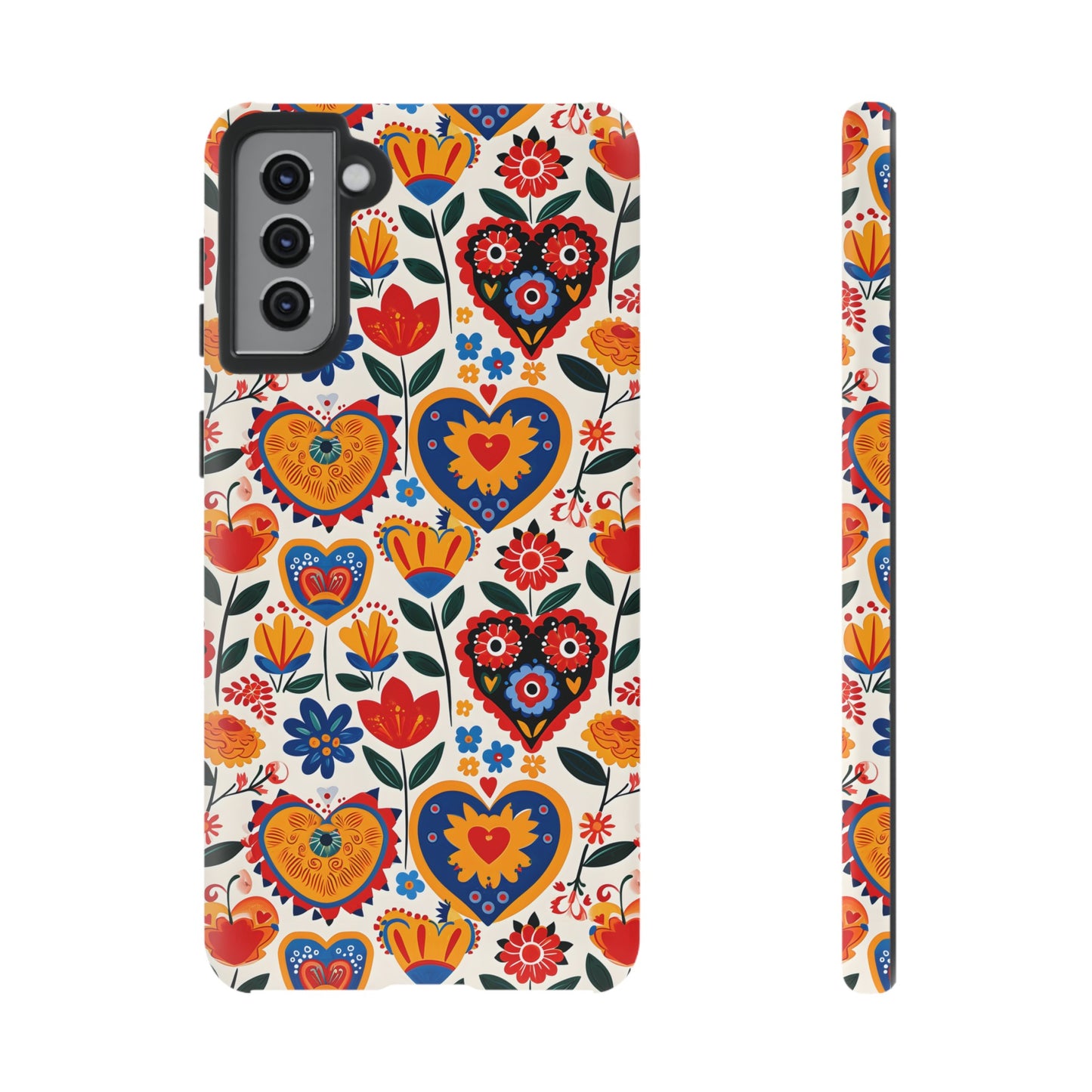 Whimsical Hearts - Phone Case