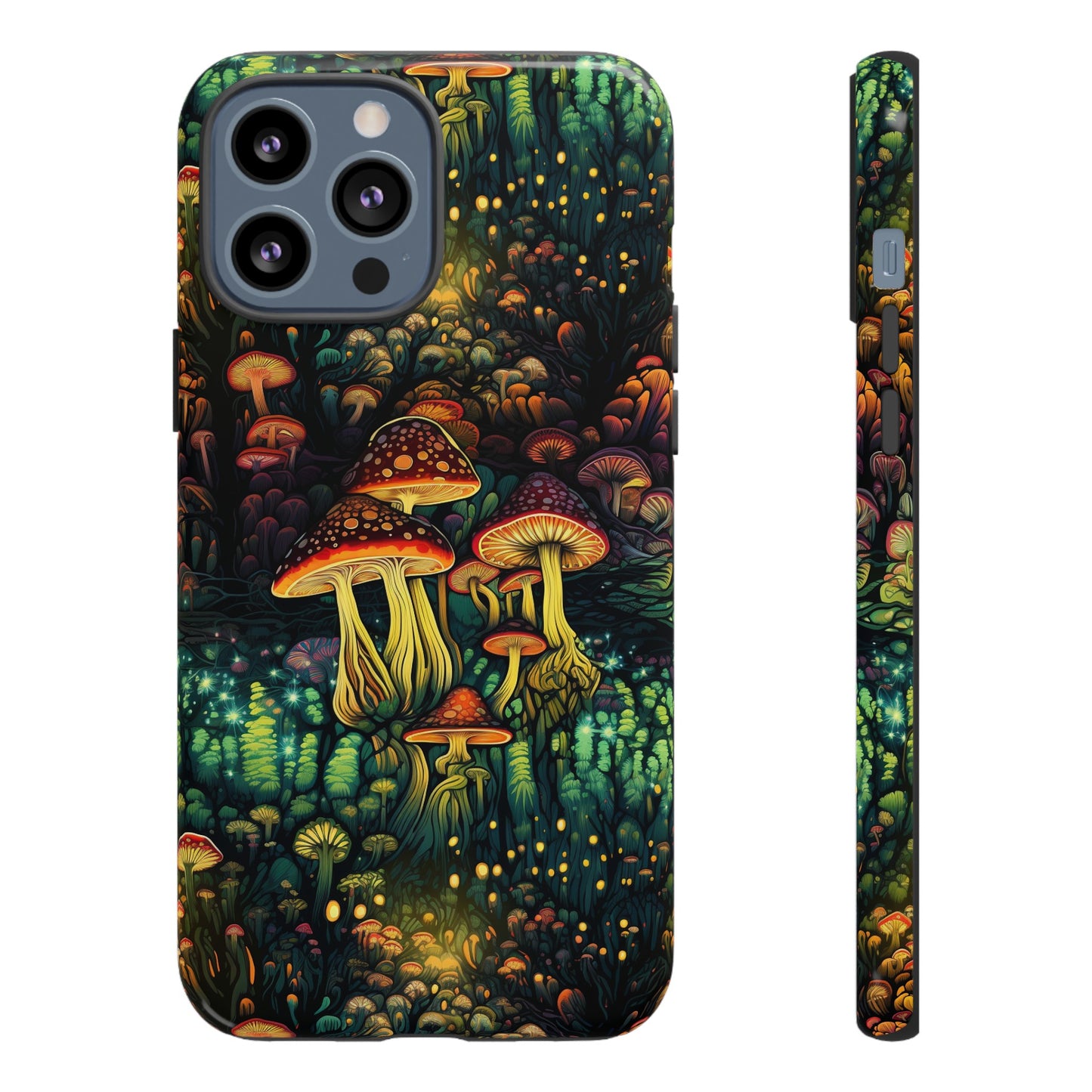 Neon Hallucinations: An Illuminated Autumn Spectacle - Tough Phone Case