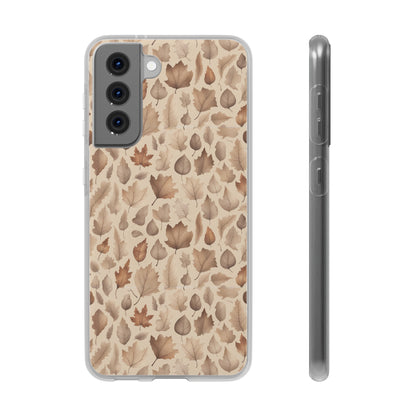 Whispering Leaves - Autumn Harmony Flexible Phone Case