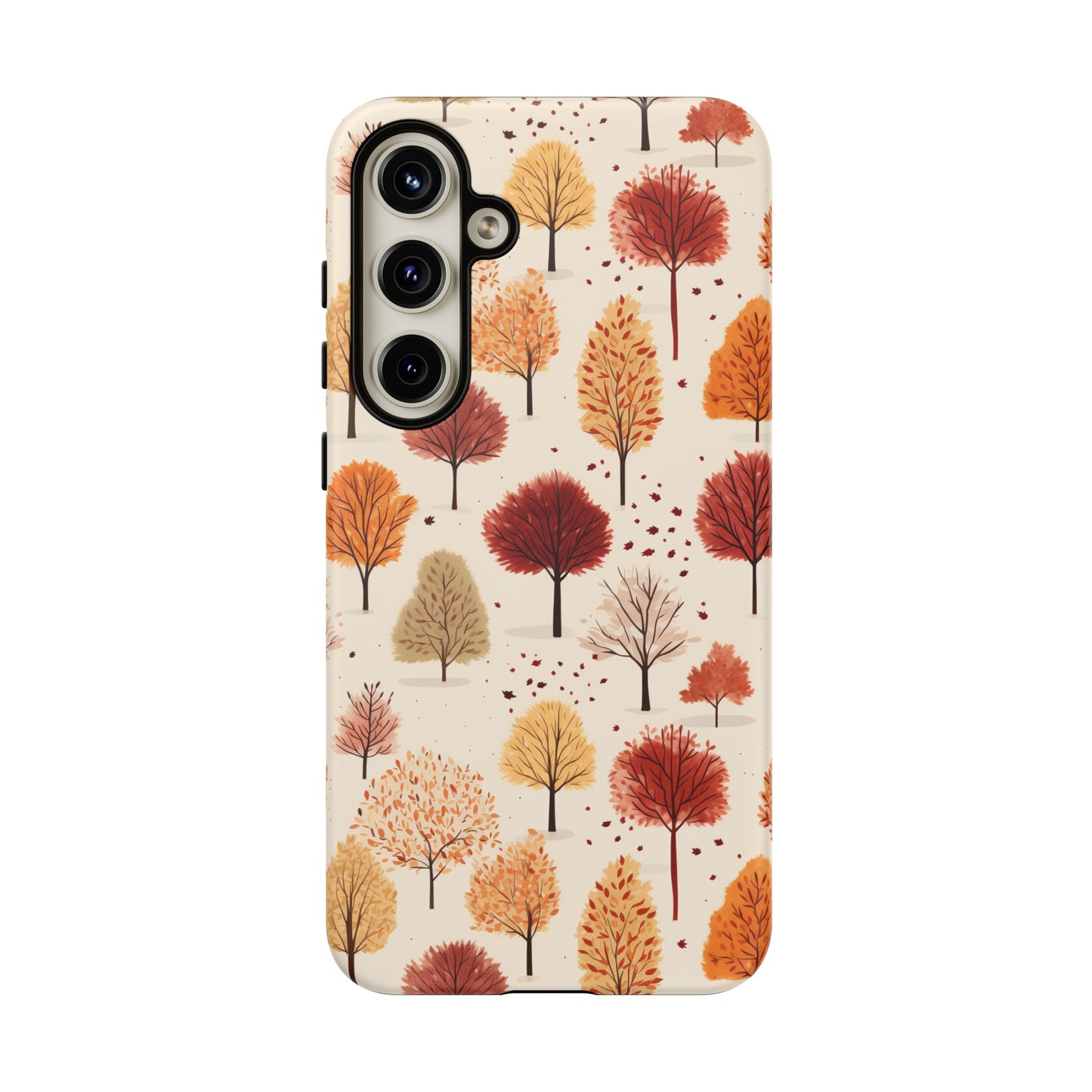 Gradient Grove: Autumn's Diverse Palette - Tough Phone Case