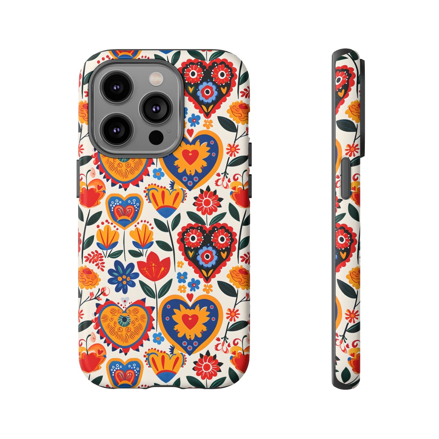 Whimsical Hearts - Phone Case