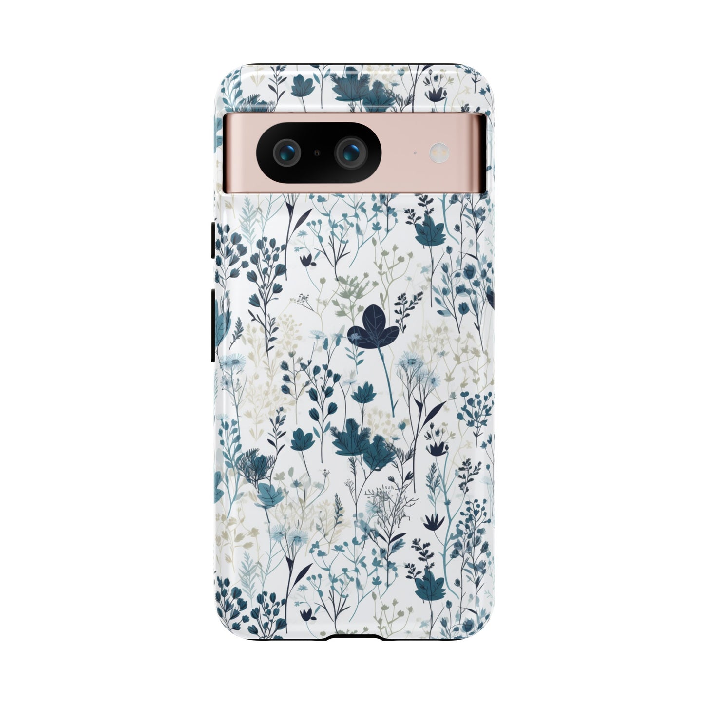 Serene Blue Wildflower - Phone Case