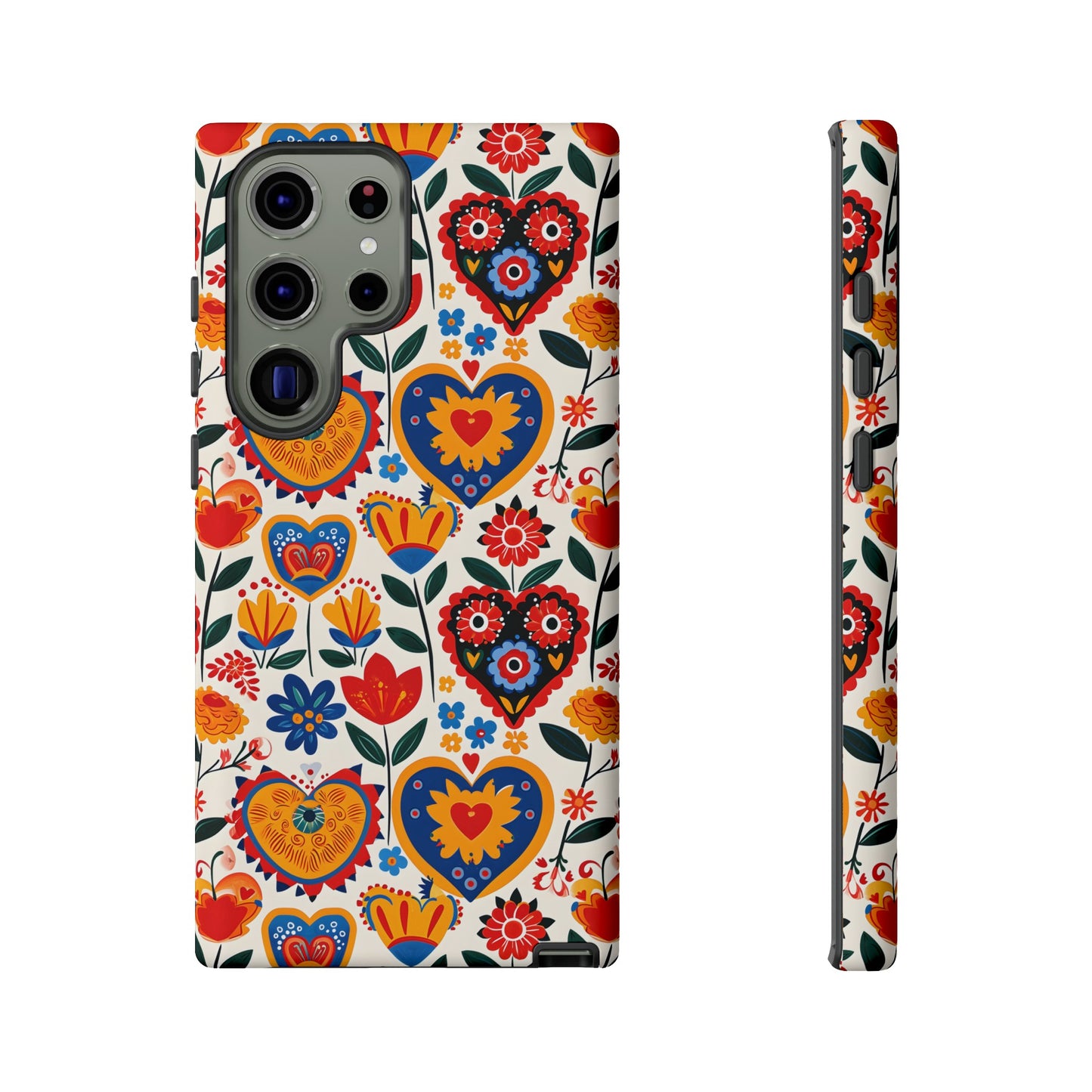 Whimsical Hearts - Phone Case