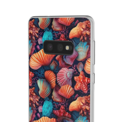 Vibrant Shallow Seascape - Flexible Phone Case Phone Case Pattern Symphony   