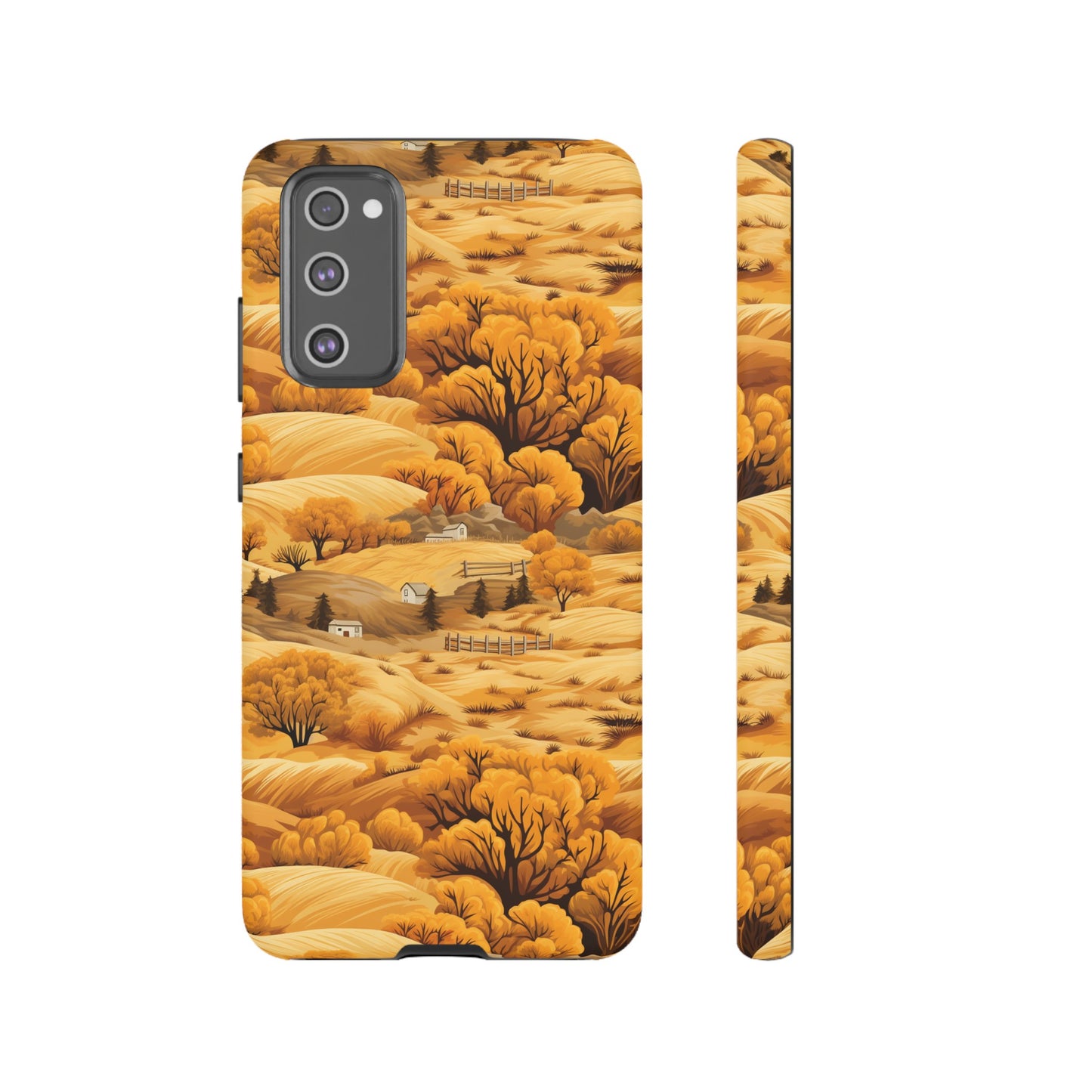 Rural Rhapsody: Early Autumn Farm Tales - Tough Phone Case