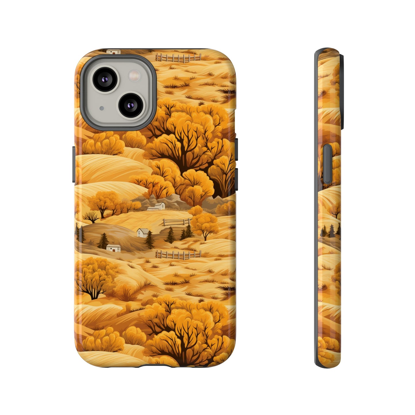 Rural Rhapsody: Early Autumn Farm Tales - Tough Phone Case