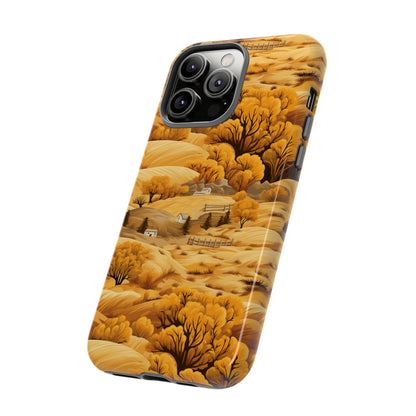 Rural Rhapsody: Early Autumn Farm Tales - Tough Phone Case