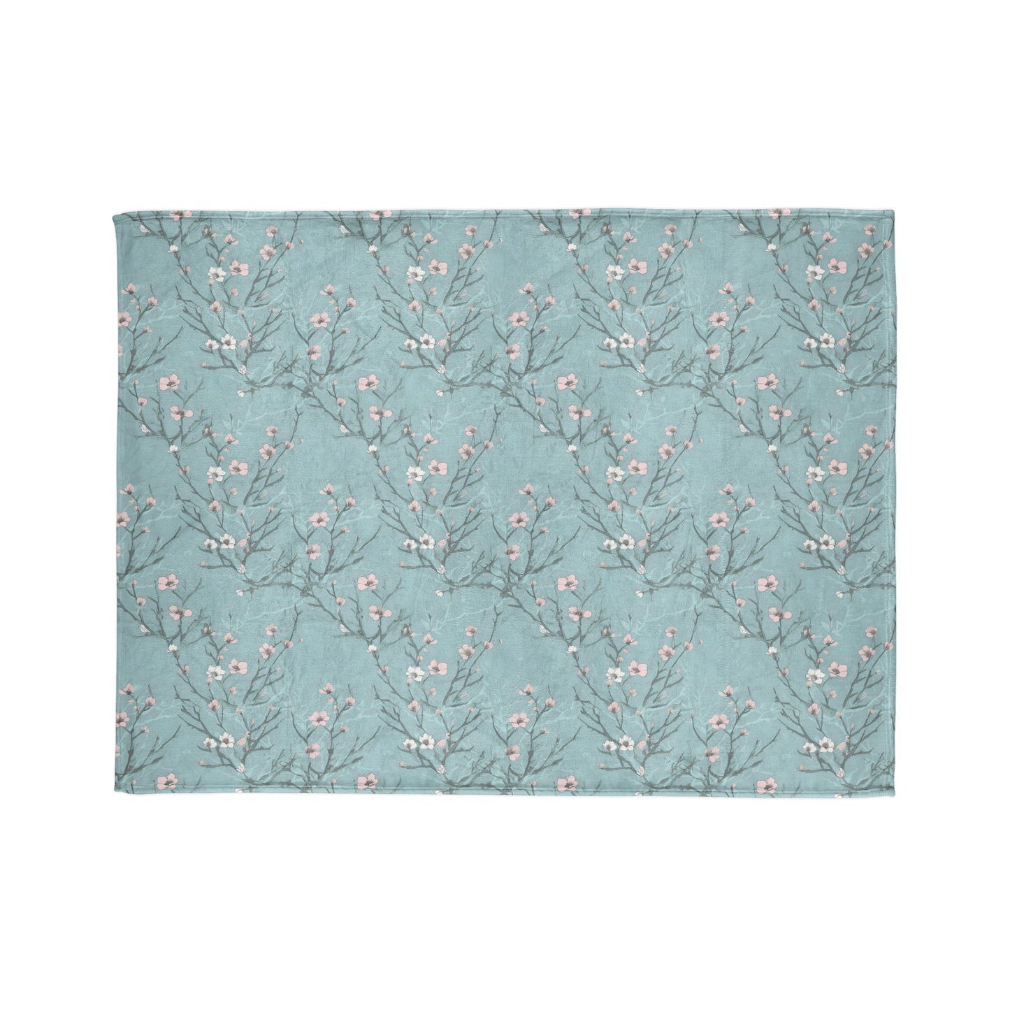 Sakura Serenity - Japanese Cherry Blossom - Sofa Throws