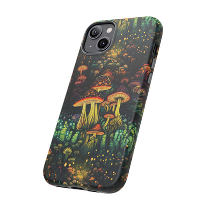 Neon Hallucinations: An Illuminated Autumn Spectacle - Tough Phone Case