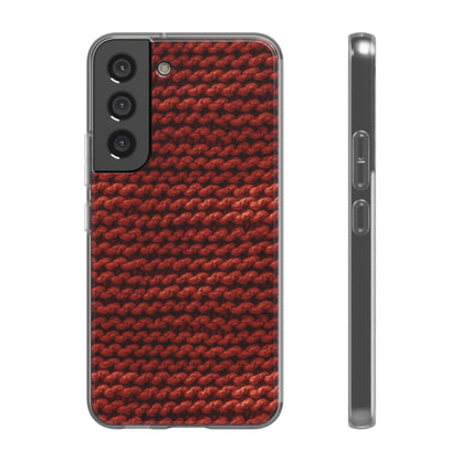 Autumn Yarn Chronicles - Warmth and Tradition in a Flexible Phone Case