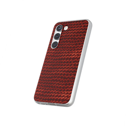 Autumn Yarn Chronicles - Warmth and Tradition in a Flexible Phone Case