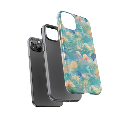 Watercolour Seashell Wonders - Protective Tough Phone Case