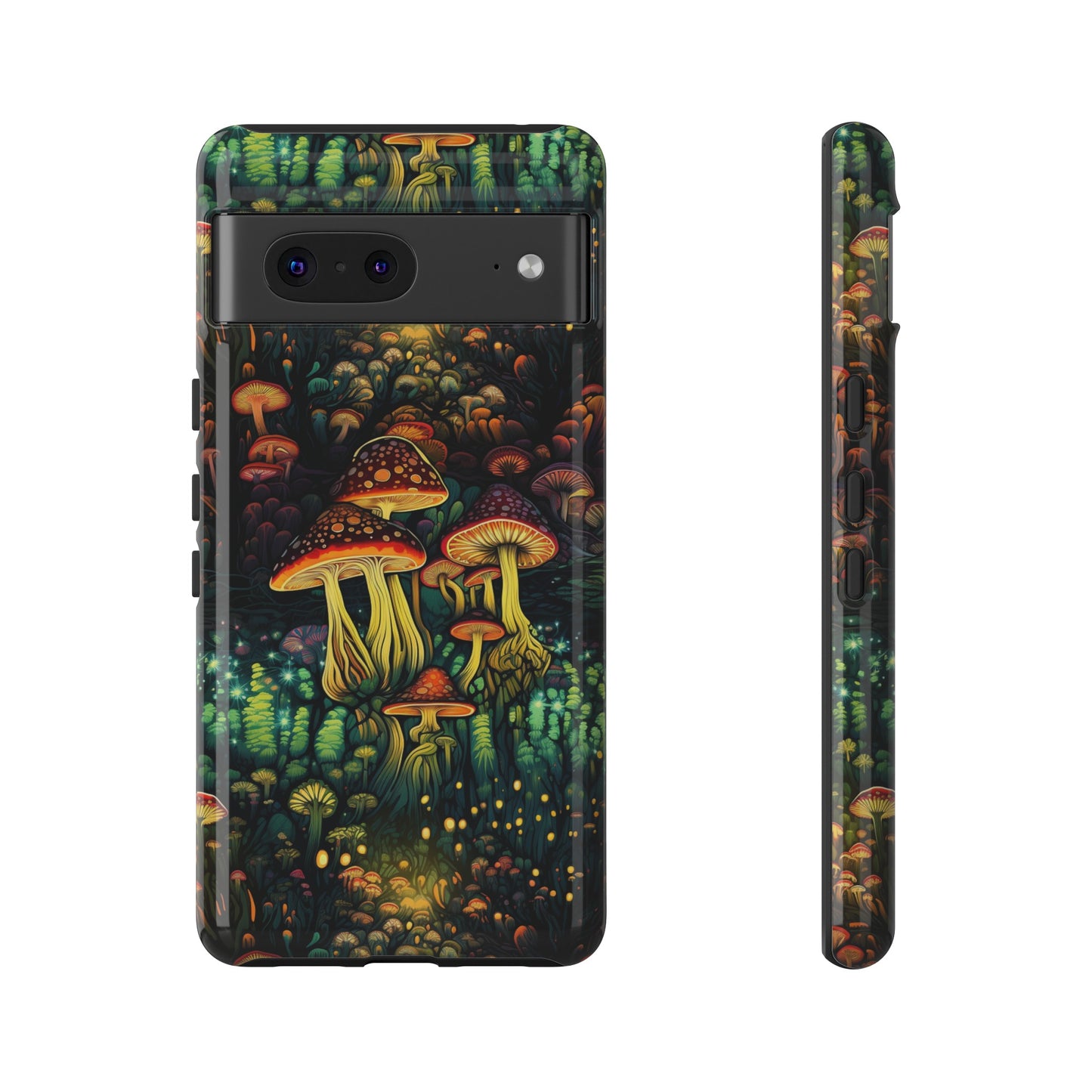 Neon Hallucinations: An Illuminated Autumn Spectacle - Tough Phone Case