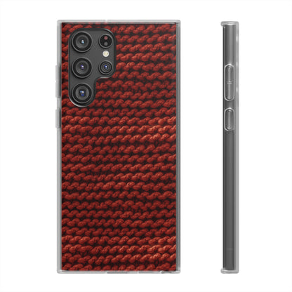 Autumn Yarn Chronicles - Warmth and Tradition in a Flexible Phone Case