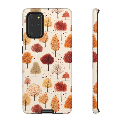 Gradient Grove: Autumn's Diverse Palette - Tough Phone Case