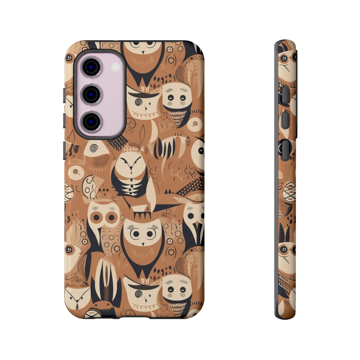 Abstract Owl - Phone Case