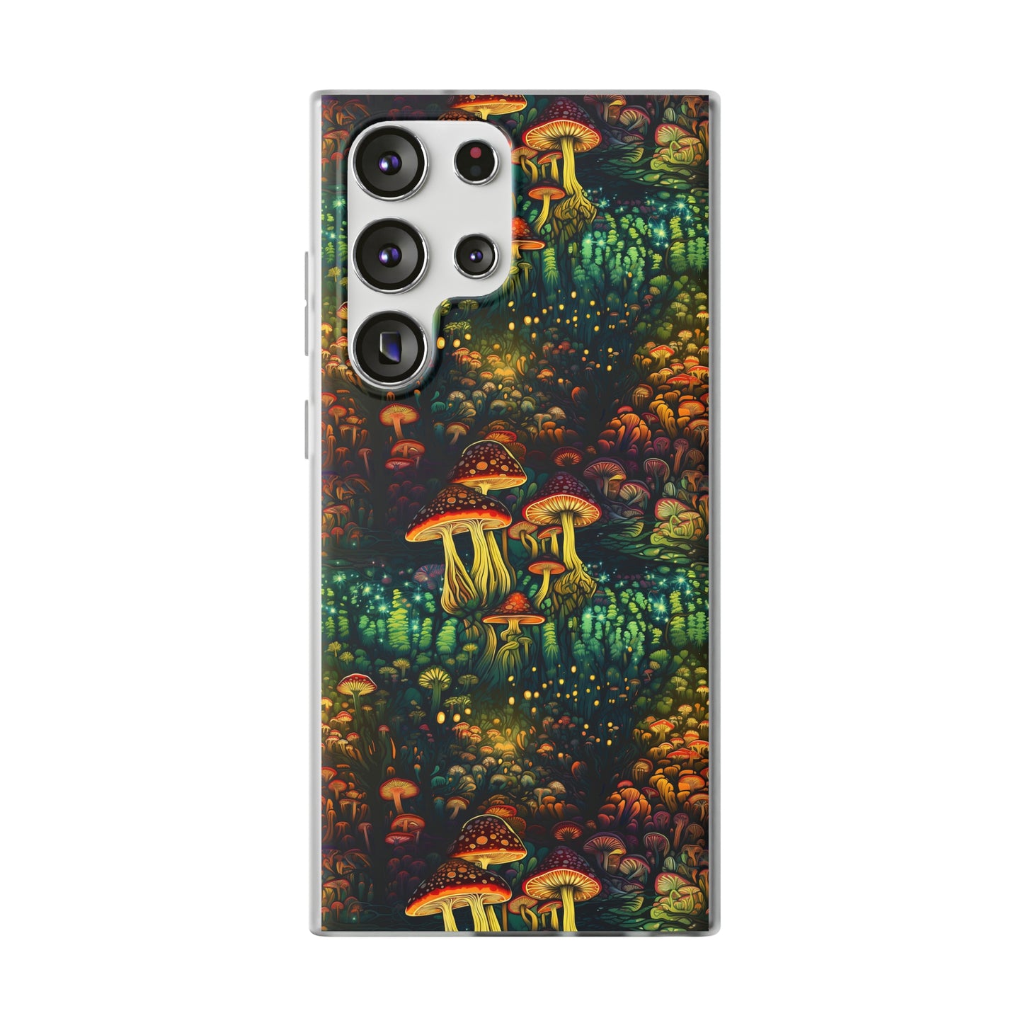 Neon Hallucinations: An Illumulated Autumn Spectacle - Flexible Phone Case